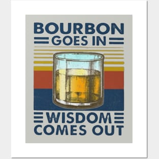 Bourbon Lover Shirt Bourbon Whiskey Bourbon Drinker Posters and Art